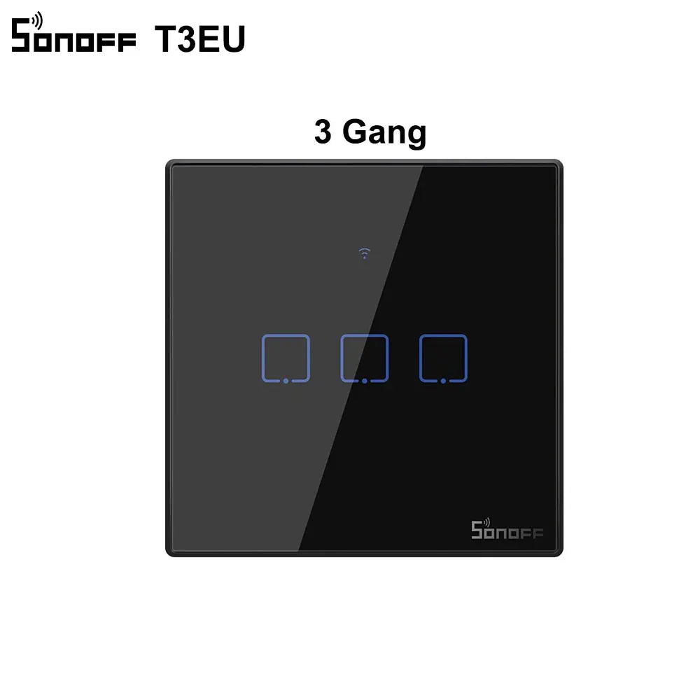 Dotykowy Włącznik Światła SONOFF TX Smart Switch (1/2/3 Gang)