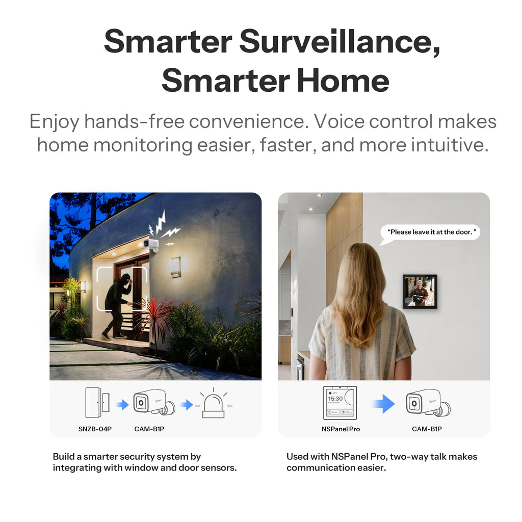 Inteligentna Kamera Zewnętrzna Smart Home SONOFF 2K