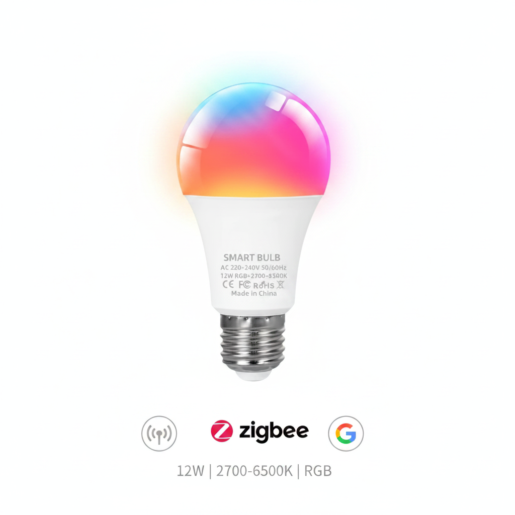 Smart Bulb - minimalistyczna grafika