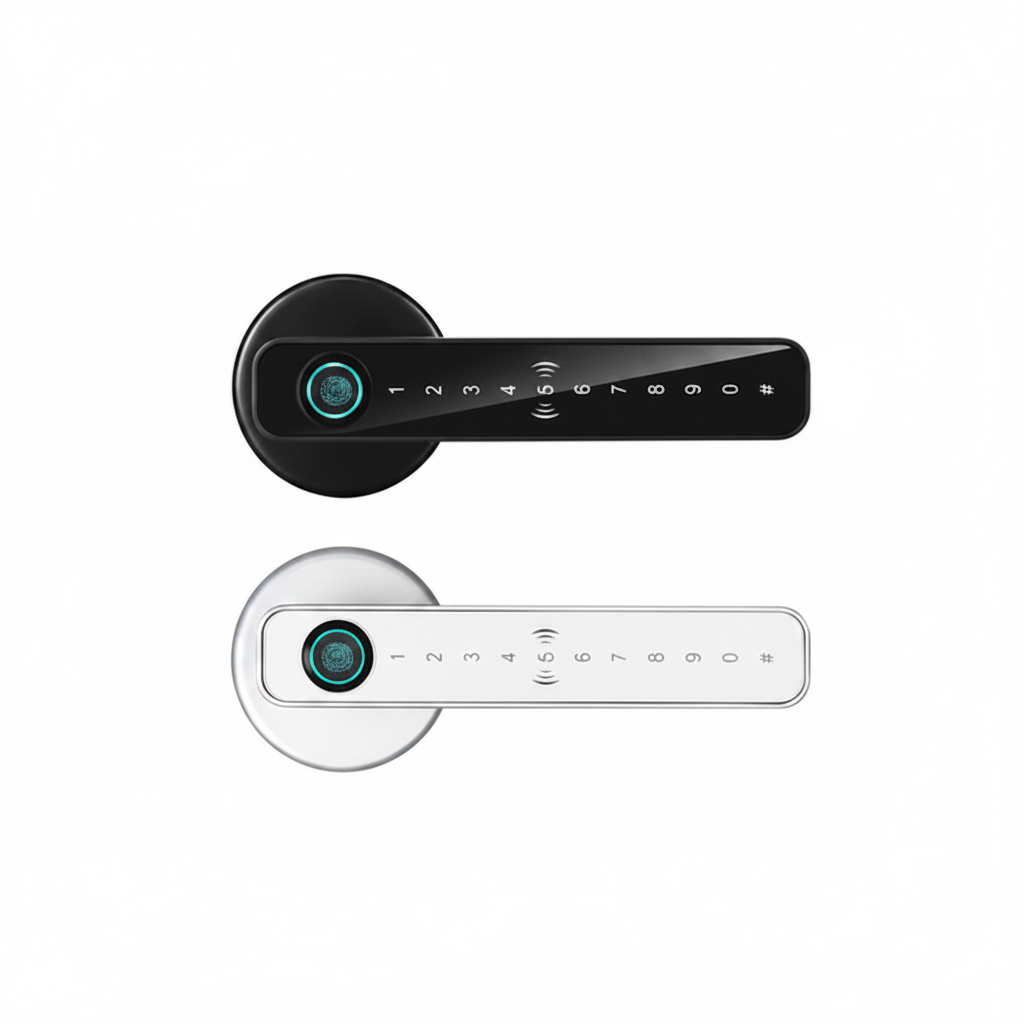 Smart Lock – bez logo, białe tło